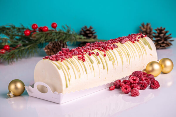 Framboise et pistache